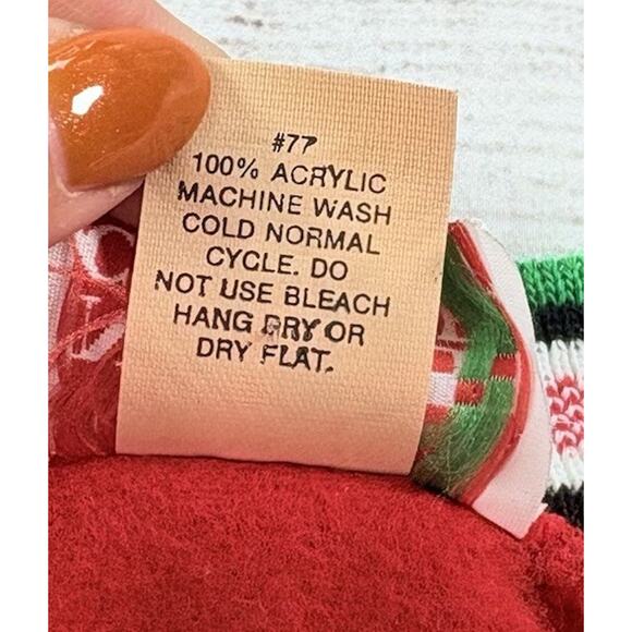 Vintage Nutcracker Puffy Paint Christmas Bears 3/4 Sleeve Sweatshirt Size 20W - Picture 8 of 11